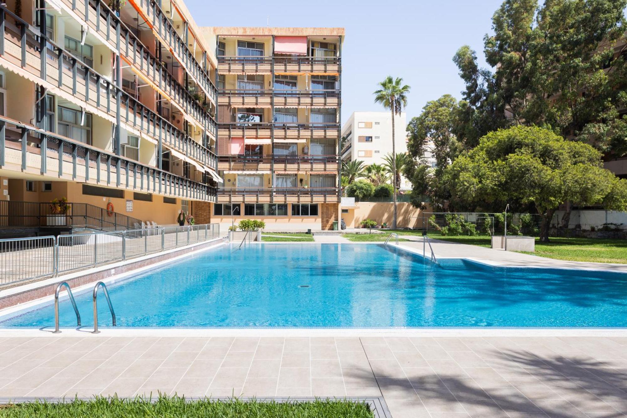 Classbnb - Seafront Apartment At Las Vistas Beach Arona  Esterno foto