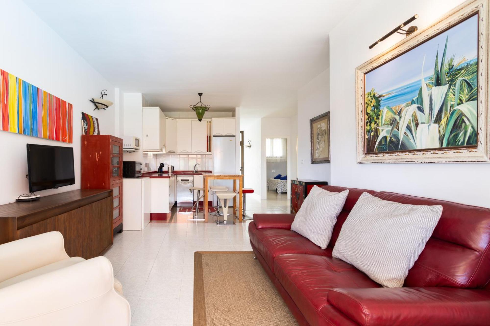 Classbnb - Seafront Apartment At Las Vistas Beach Arona  Esterno foto